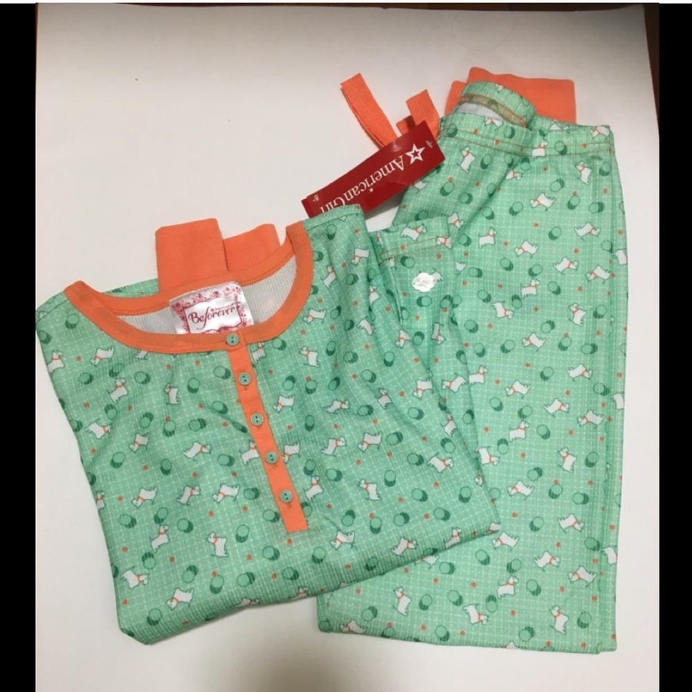 NWT American Girl XS pajama set
